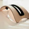 Vertical laptop stand dock, Laptop holder for desk organization | Aesthetic desk accessory| Perfect Fathers day gift.