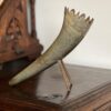 Decorative Horn Object Carved of Horn on Stand South East Asian Collection Indonesia, Bali - Image 2